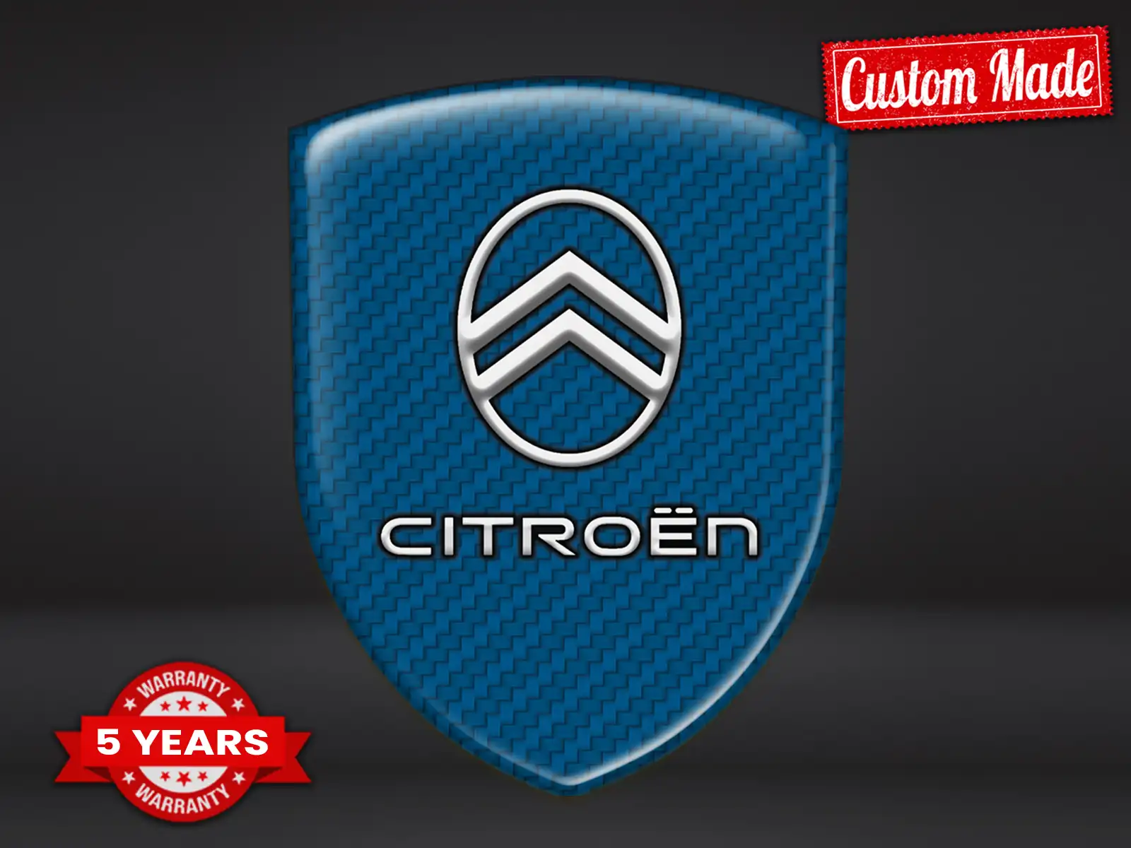 Citroen Logo Pegatina Pro Máximo Diseño Estilo Resistente